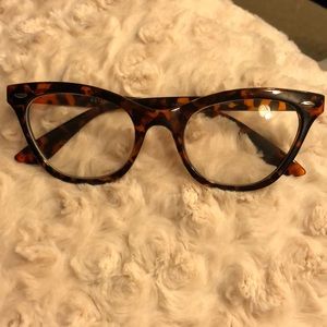 Tortoise eyeglasses non prescription
